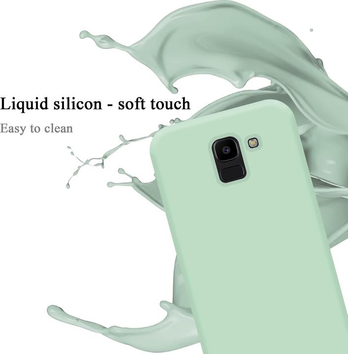 Immagine prodotto Cadorabo Copertura della cassa del silicone liquido TPU (Samsung Galaxy J6 (2018))