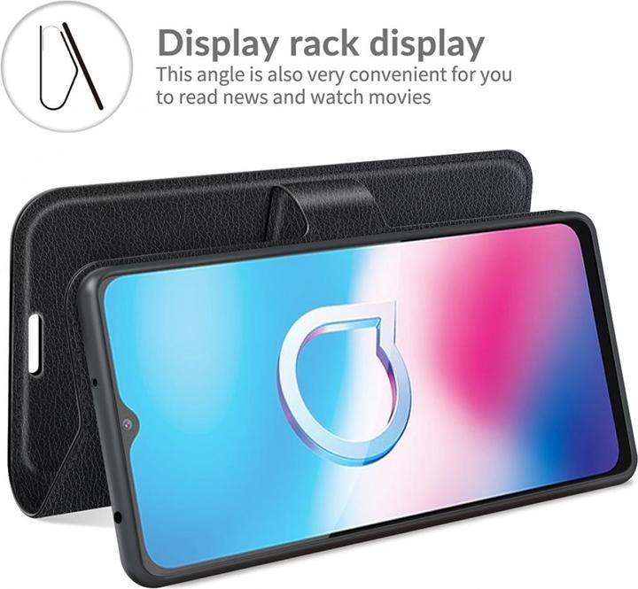 Image du produit Screenguard Housse cuir Alcatel 1S 2021 Leather Guard (Alcatel 1S (2021))