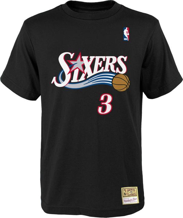 Mitchell & Ness NBA Philadelphia 76ers Allen Iverson T-Shirt Herren (XXL)