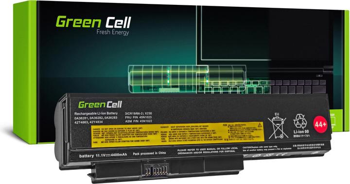 Actual product image GreenCell LE63 - Battery - Lenovo - ThinkPad X220 X230 (6 Cells, 4400 mAh)