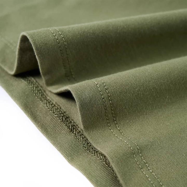Produktbild VidaXL Kinder-Langarmshirt Khaki 92,Material: 95 % Baumwolle. 5 (92)