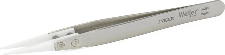 Weller Erem Erem Edelstahl Pinzette Säurebeständig, Spitze Gerade, Spitz, 130 mm