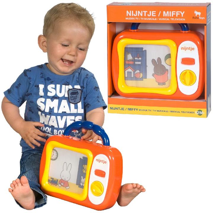 Actual product image Rubo Toys Miffy my first TV (English)