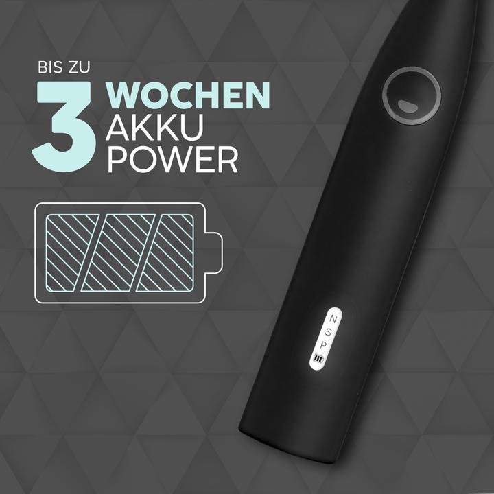 Actual product image happybrush Happy Brush ECO R2 Allblack + 3 refills (Oscillating toothbrush)