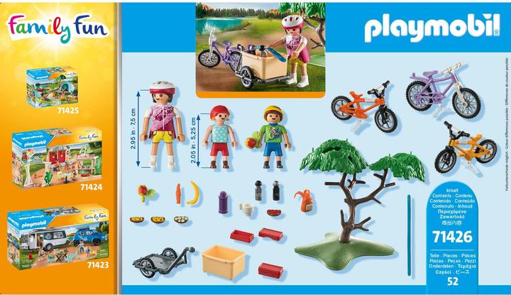 Actual product image Playmobil 71426 Mountain bike tour (71426, Playmobil Family Fun)