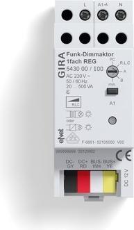 Produktbild Gira Funk Dimmaktor 1f REG eNet 543000 (Dimmaktor)