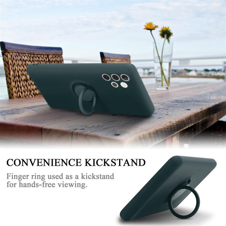 Produktbild Cadorabo TPU Liquid Ring Silicone Case Hülle (Samsung Galaxy A32 5G)