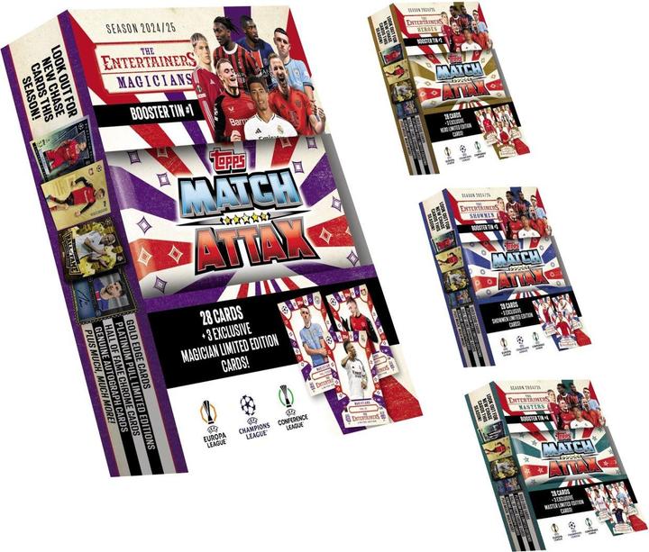 Actual product image Topps Match Attax Uefa (English, Booster display)