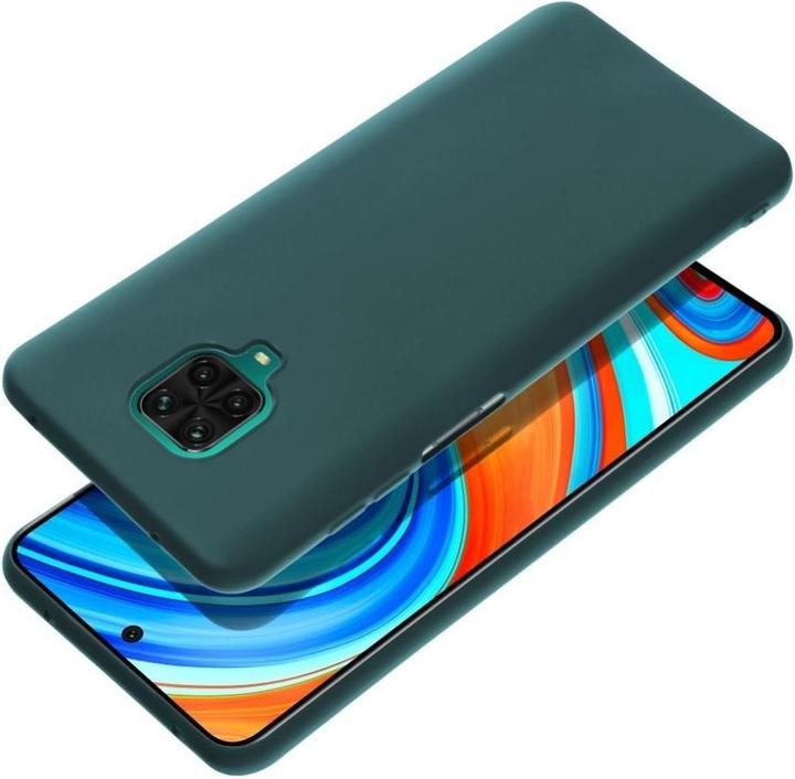 Actual product image OEM Back panel cover MATT case for XIAOMI Redmi Note 9 Pro dark green (Xiaomi Redmi Note 9 Pro)