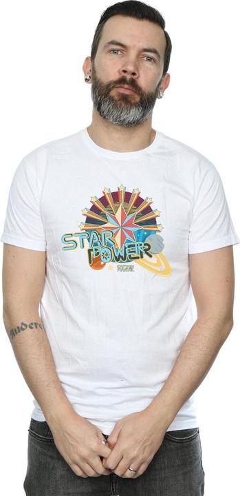Actual product image Mens Captain Star Power T-Shirt (4XL)