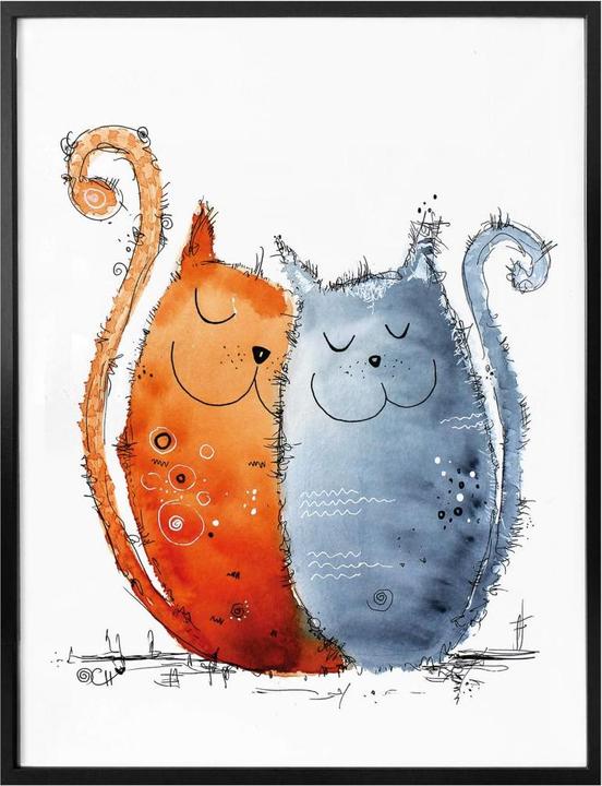 Immagine prodotto Trenddeko Hagenmeyer - Cats in Love (24 x 30 cm)