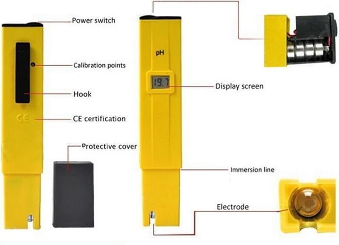 Produktbild JTI PH-009(I) Kompaktes digitales pH-Meter
