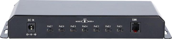 Image du produit Extralink EX.1025 network switch Unmanaged L2 Gigabit Ethernet (10/100/1000) Power over Ethernet (8 Ports)