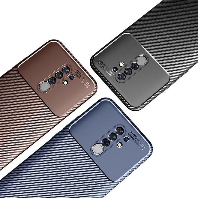 Productafbeelding MU Style Koolstofvezel TPU Softcase-serie (Xiaomi Redmi 9)