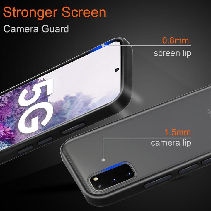 Actual product image Cadorabo Hybrid Matt Cover (Samsung Galaxy S20+)