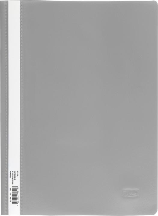 Produktbild Idena Schnellhefter PP extra stark dunkelgrau DIN A4 (A4)