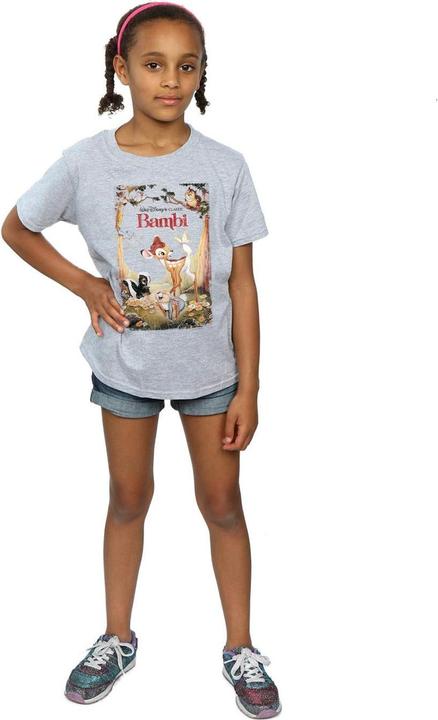 Image du produit Disney - T-shirt BAMBI RETRO POSTER - Fille (140, 146)