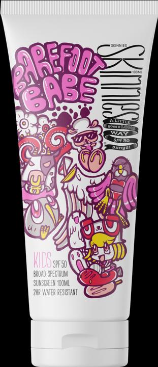 Produktbild Skinnies Barefoot Babe Kid SPF 50 (Sonnengel, SPF 50+, 100 ml, 114 g)
