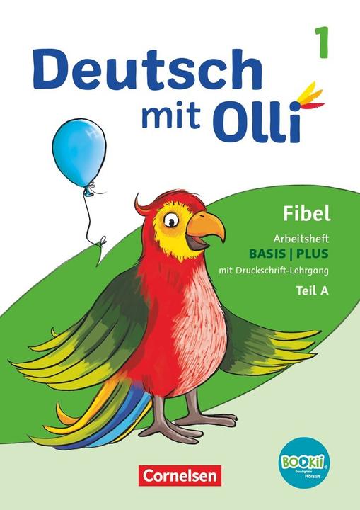Produktbild Deutsch mit Olli - Erstlesen - Ausgabe 2021 - 1. Schuljahr Arbeitsheft Basis / Plus inkl. Druckschri (Deutsch, Bergmann, Silke/Tiedje, Anja/Steinecke, Katiua, 2021)