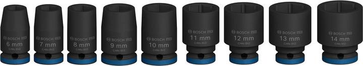 Actual product image Bosch Professional Zubehör PRO Impact (11 mm, 12 mm, 8 mm, 10 mm, 7 mm, 9 mm, 6 mm, 14 mm, 13 mm)
