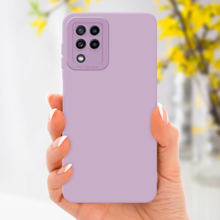 Actual product image Cadorabo Case for Samsung Galaxy M22 / M32 4G in TPU Fluid LM162 Style (Samsung Galaxy M22, Samsung Galaxy A32)