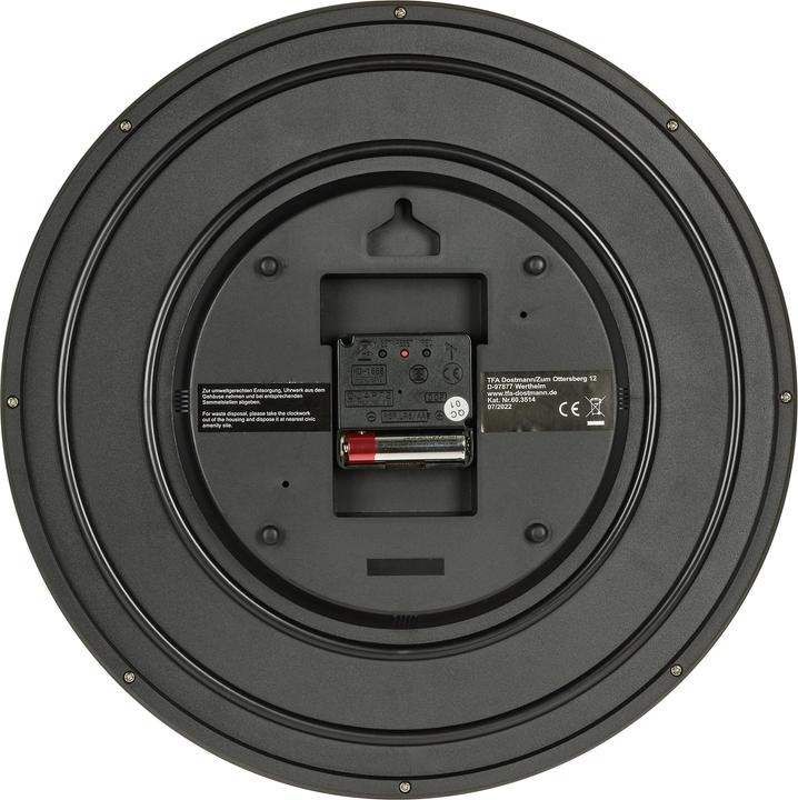 Actual product image TFA Radio Wall Clock (33 cm)