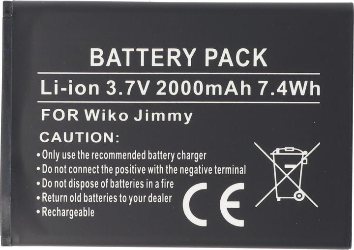 Immagine prodotto Wiko Batteria Jimmy S4300AE, S104-P26000-000 (Accumulatore di carica elettrica, Jimmy)