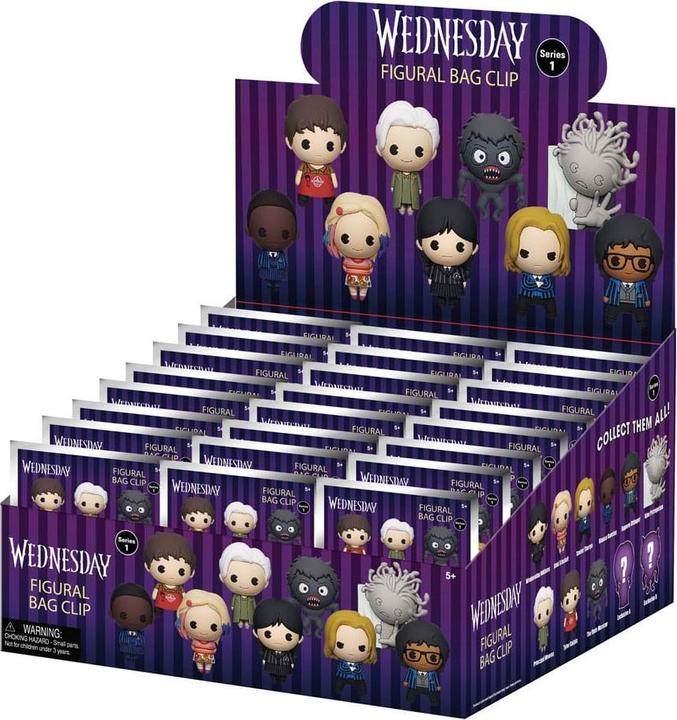 Produktbild Monogram Int. Wednesday PVC-Taschenanhänger Series 1 Display (24)