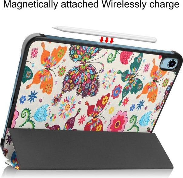 Produktbild MU Style Dreifach faltbare Hülle mit Muster (iPad 2025 (11. Gen), iPad 2022 (10. Gen))