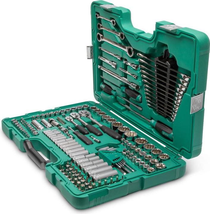 Immagine prodotto SATA Set di bussole 1/4, 3/8, 1/2" 150 pezzi metrici e imperiali