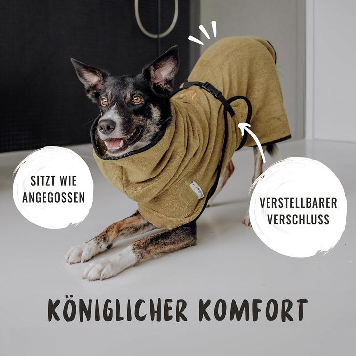 Actual product image Rudelkönig Dog bathrobe (70, XL, Dog bathrobe)