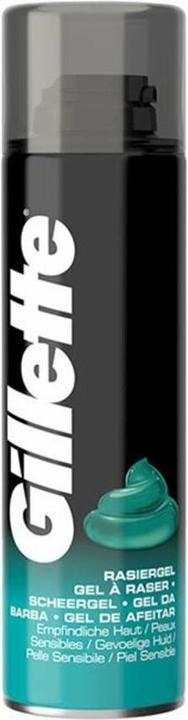 Actual product image Gillette Sensitive shaving gel (200 ml, Shaving gel)