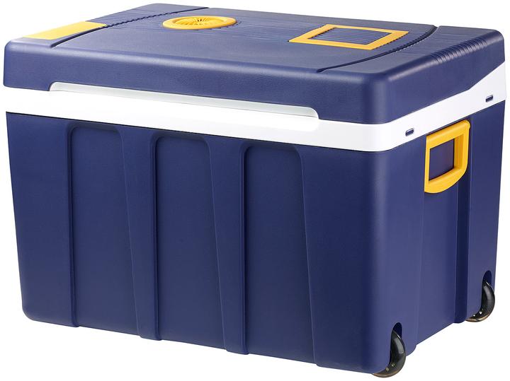 Xcase Glacière thermoélectrique XXL à roulettes, 12/24 & 230V, 50 litres (50 l)