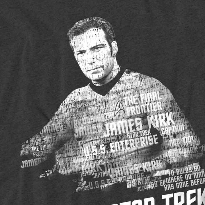 Immagine prodotto Words Maglietta Capitano Kirk Adulto Unisex (L)