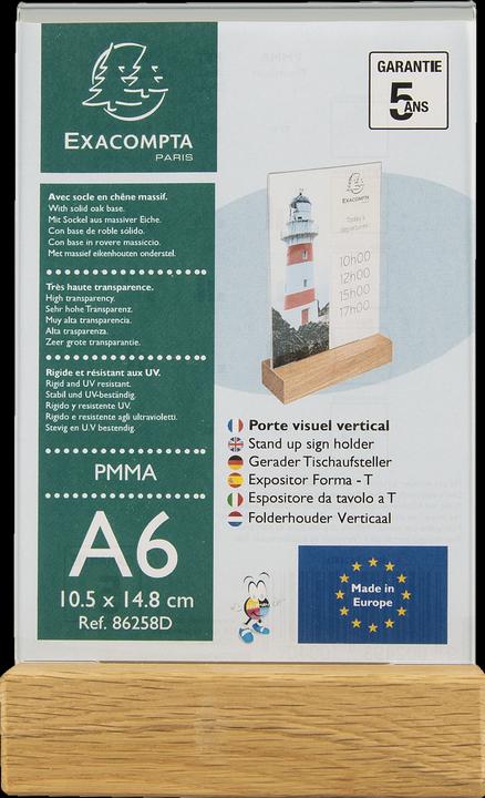 Exacompta Tischaufsteller (A6)