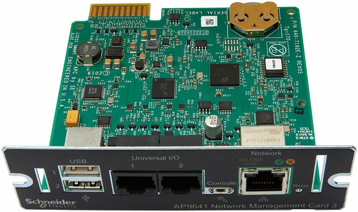 Image du produit APC UPS Network Management Card 3 (Environmental Monitoring) AP9641