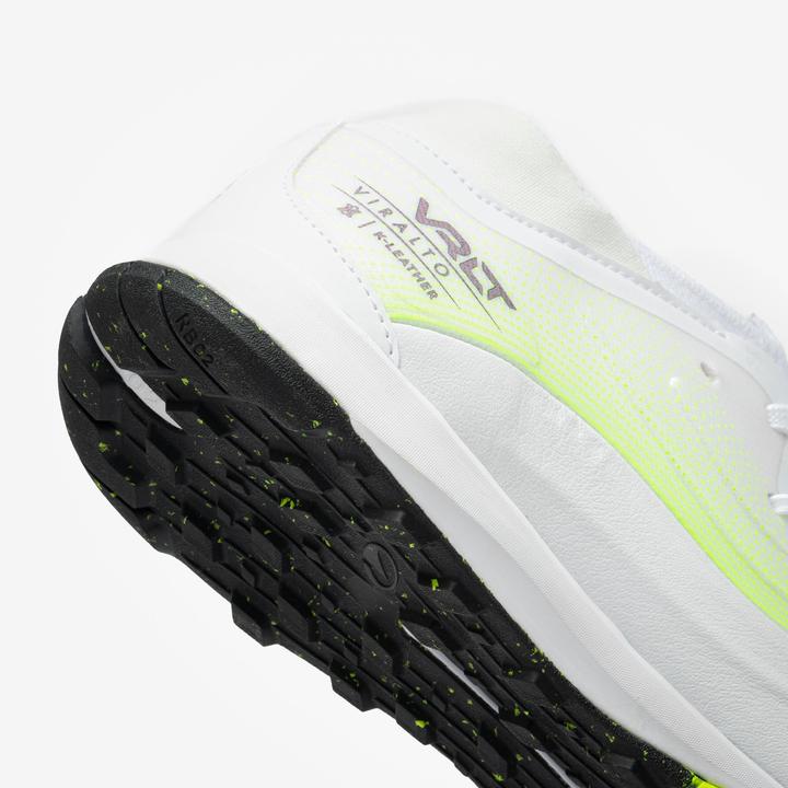Image du produit Kipsta Chaussures de Football Viralto IV Turf en Cuir Premium - Blanc (46)