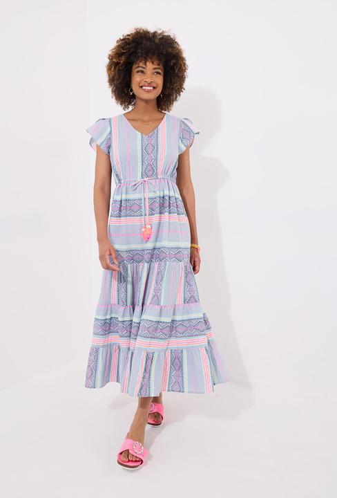 Image du produit Joe Browns Geo Striped V-Neck Maxi Dress (16)