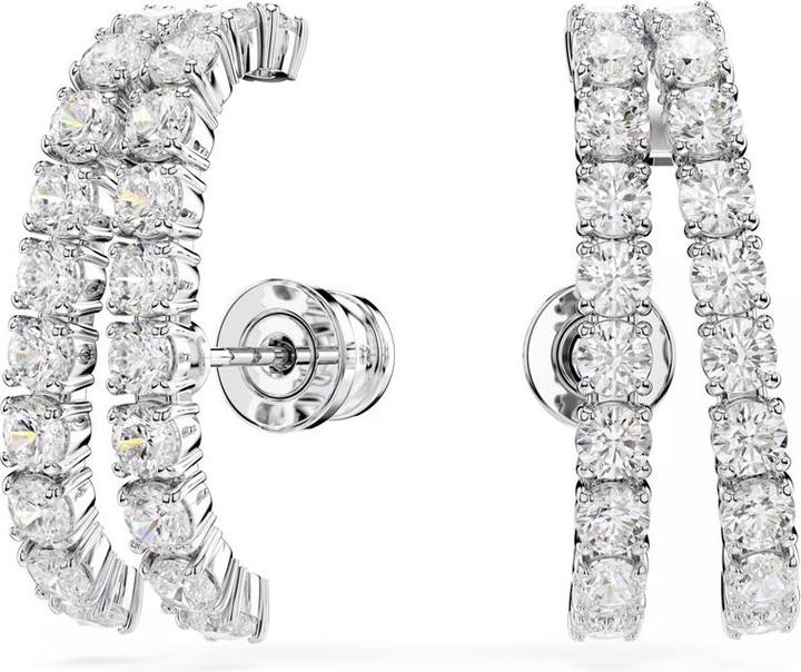 Image du produit Swarovski Matrix Ohrspangen Rundschliff Weiss (Métal Swarovski)