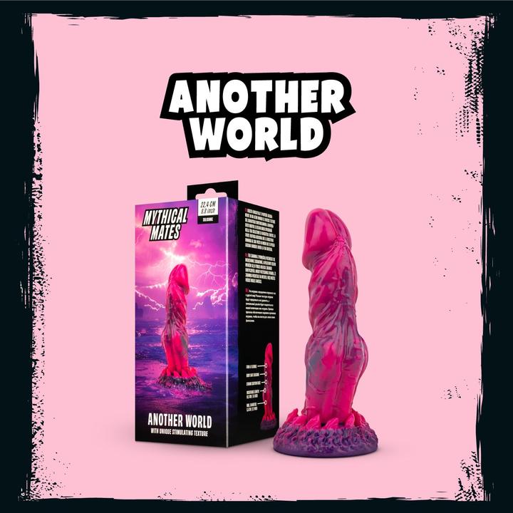 Image du produit Mythical Mates Another World Godemiché Rose & Violet
