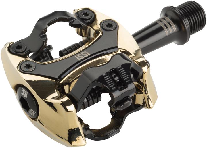 iSSi Flash III Pedal SPD (Triple Bearing). Bullion Gold.