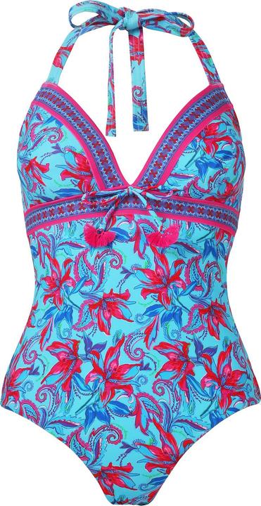 Joe Browns Tropical Floral Print Halterneck Swimsuit