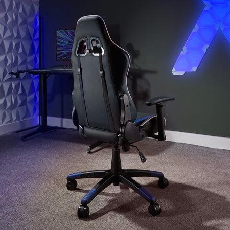 Actual product image X Rocker Chaise de jeu eSports compacte Agility JR Noire/Bleue