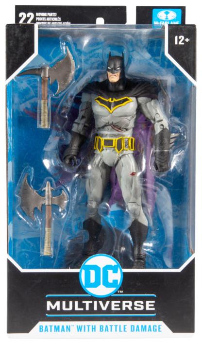 Image du produit McFarlane DC Multiverse: Batman with Battle Damage (Dark Nights: Metal)