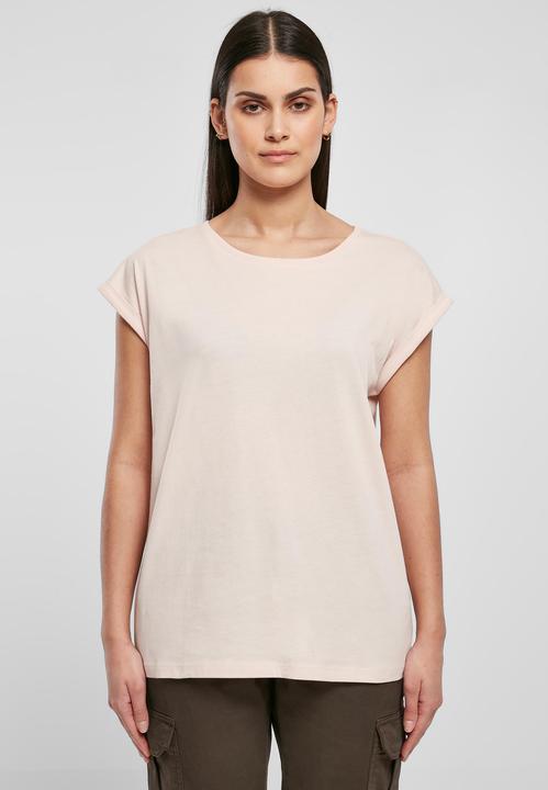 Actual product image Urban Classics Ladies Organic Extended Shoulder Tee (M)
