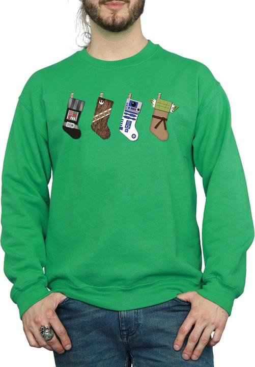 Immagine prodotto Star Wars Christmas Stockings Felpa Uomo (M)