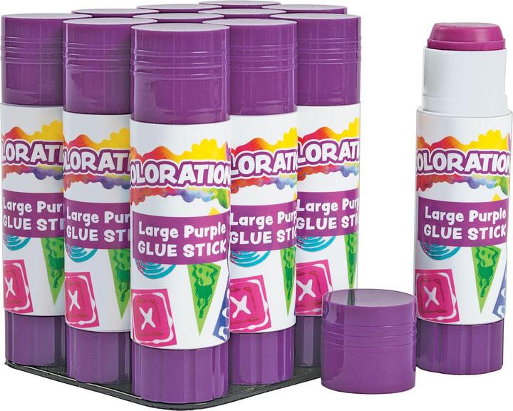 Immagine prodotto Colorations Colourations - Stick di colla da 25 grammi, set da 12