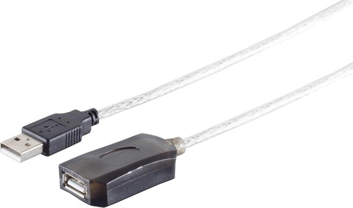 Image du produit S-Impuls Rallonge USB 2.0 active (amplificateur de signal), 5m
