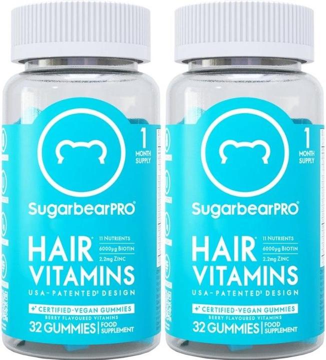 Produktbild Sugarbearhair Hair Vitamins DUO (120 Stück, Gummies, 300 g)