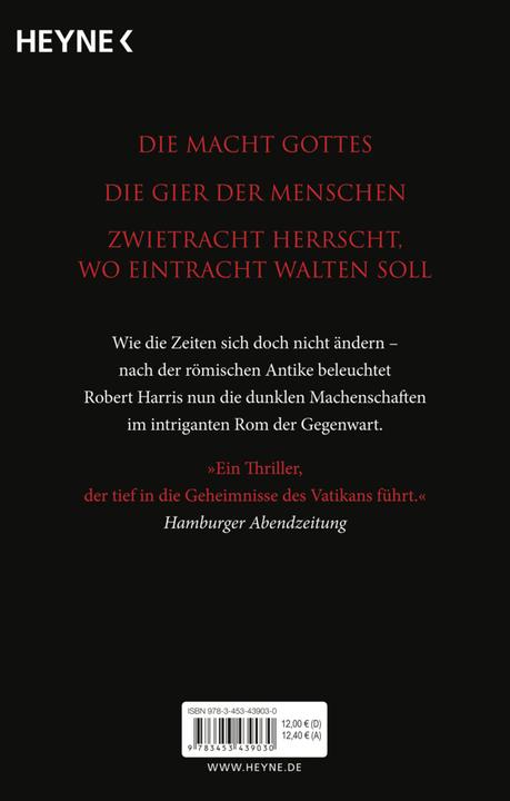 Immagine prodotto Konklave (Tedesco, Robert Harris, 2017)